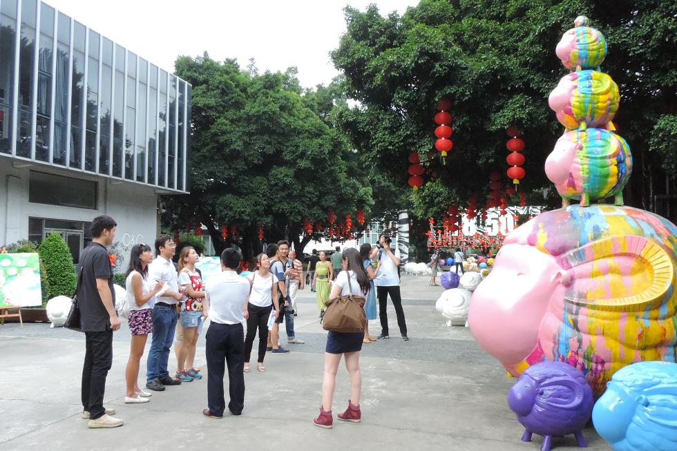 1850创意园:羊多多变身羊城羊文化新符号